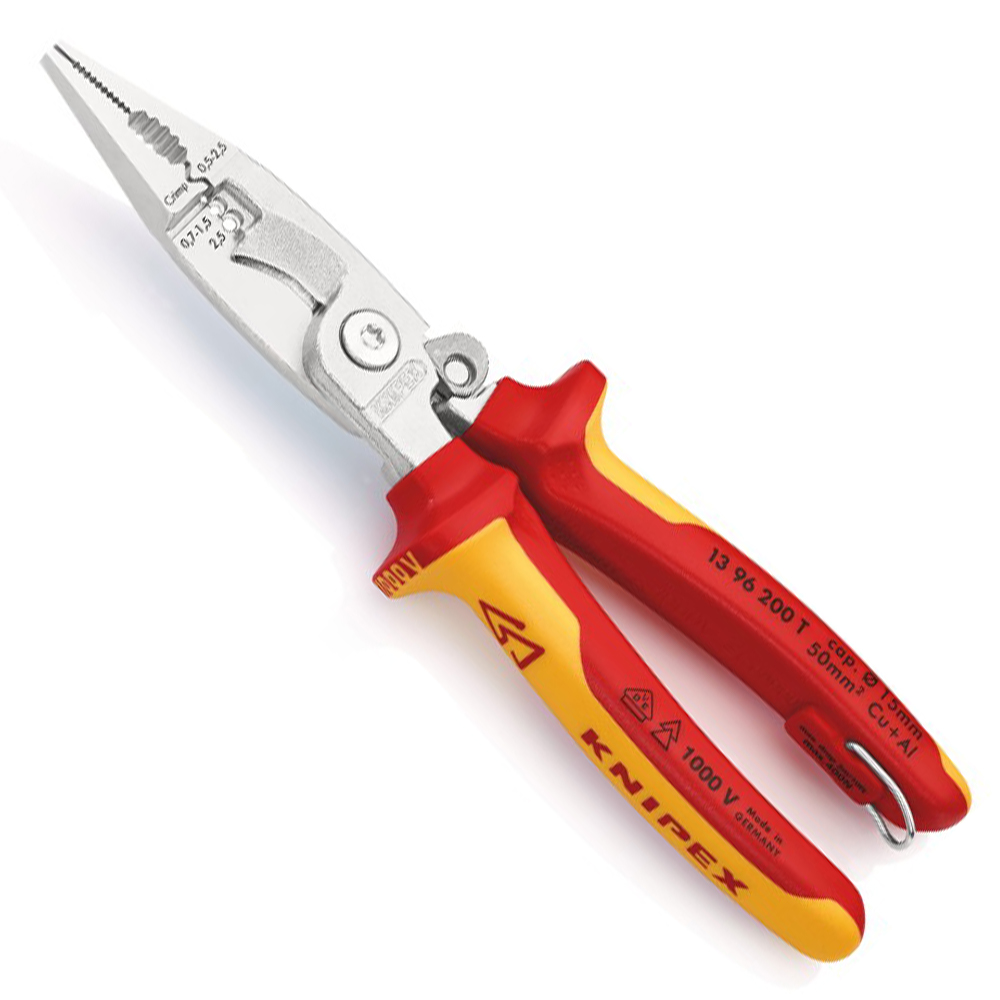 KNIPEX Pliers for Electrical Installation – 13 96 200 T - Xenith Heights